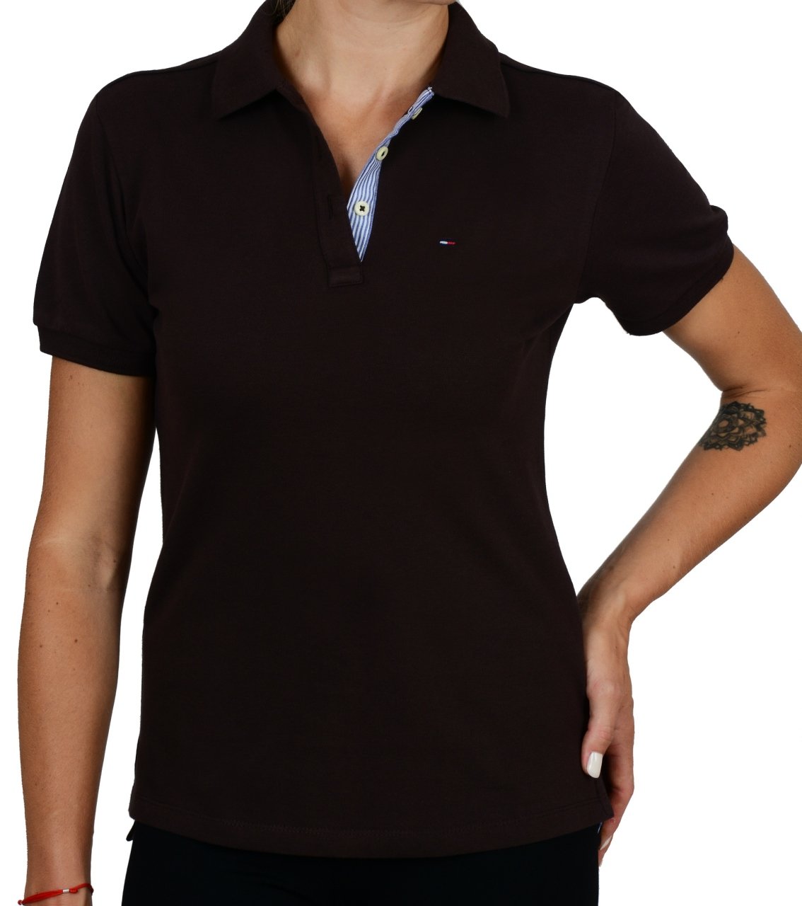 POLO YAKA-REGULAR/SLİM FİT KAHVERENGİ