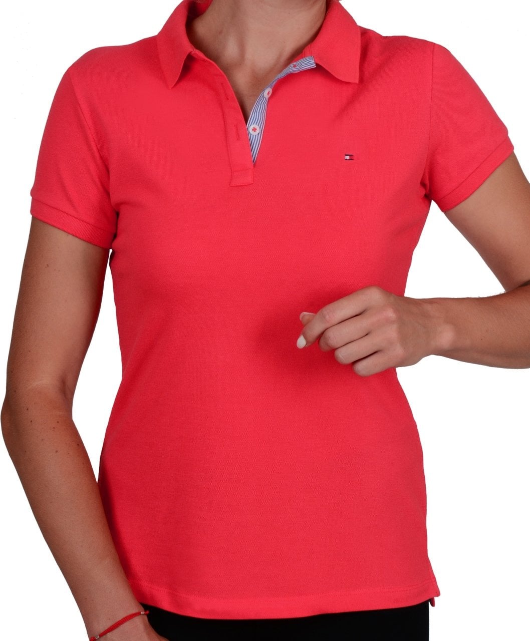 POLO YAKA-REGULAR/SLİM FİT NAR ÇİÇEĞİ