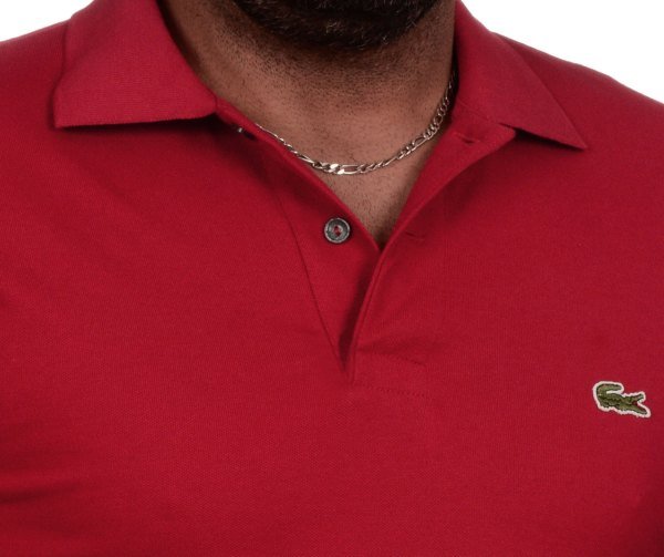 POLO YAKA -REGULAR/SLİM FİT - KIRMIZI