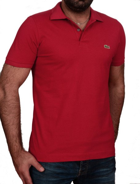 POLO YAKA -REGULAR/SLİM FİT - KIRMIZI