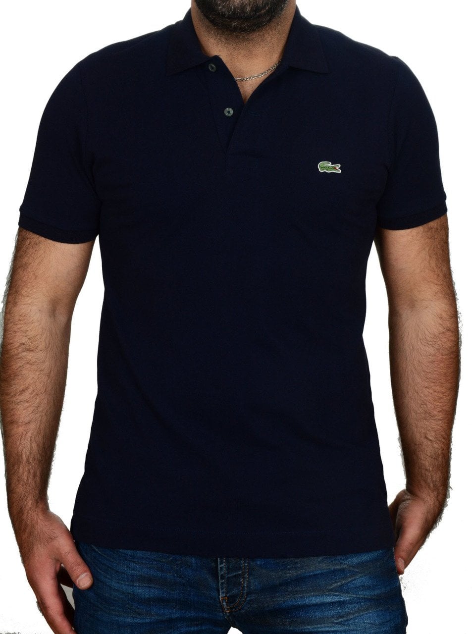 POLO YAKA -REGULAR/SLİM FİT - LACİVERT