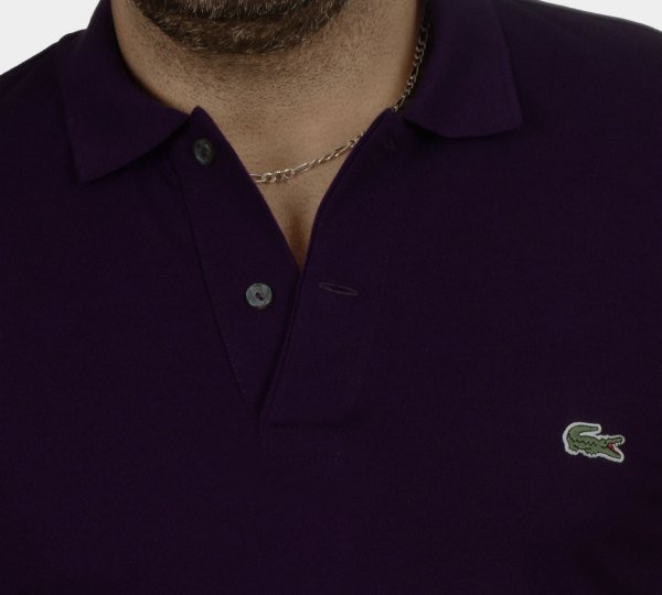 POLO YAKA -REGULAR/SLİM FİT - MOR