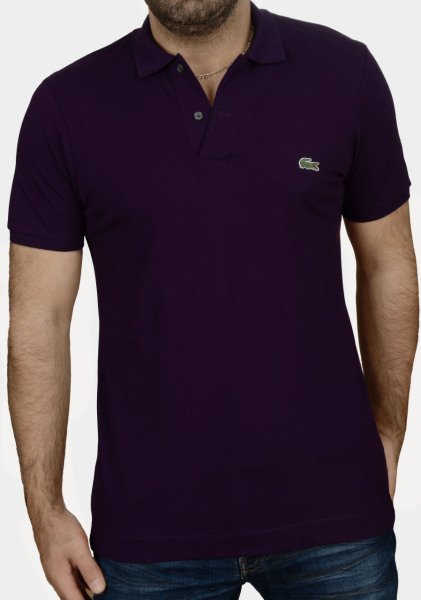 POLO YAKA -REGULAR/SLİM FİT - MOR