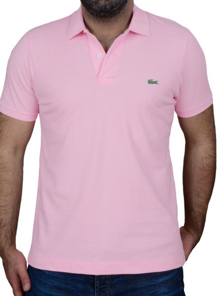 POLO YAKA -REGULAR/SLİM FİT - PEMBE