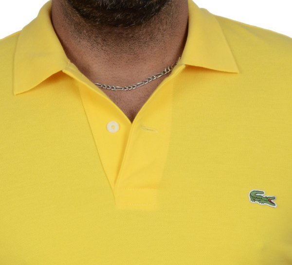 POLO YAKA -REGULAR/SLİM FİT - SARI