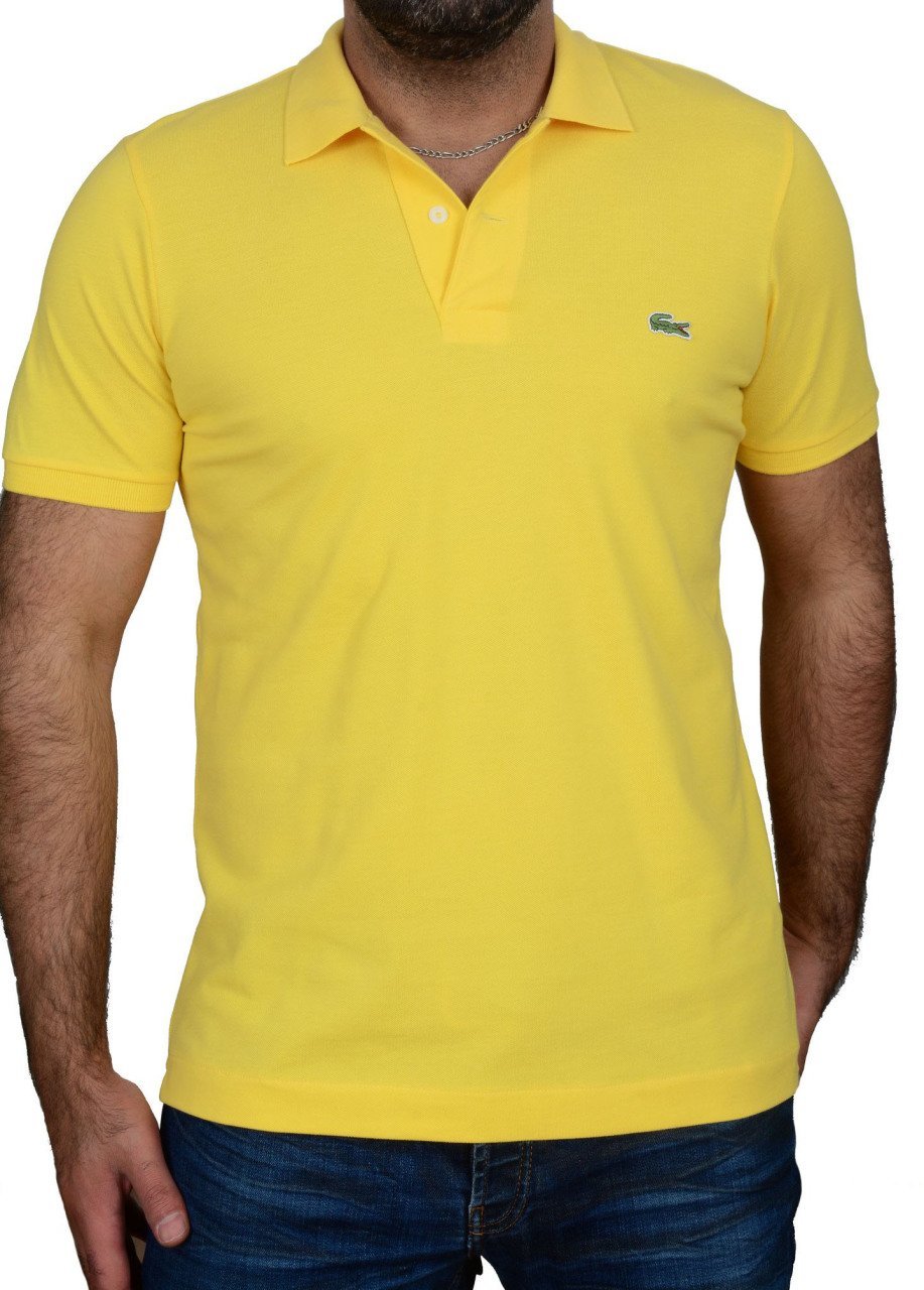 POLO YAKA -REGULAR/SLİM FİT - SARI