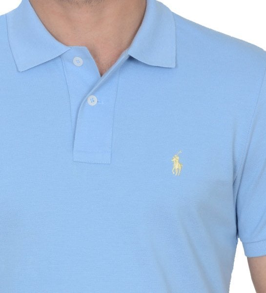 POLO YAKA -REGULAR/SLİM FİT - AÇIK MAVİ