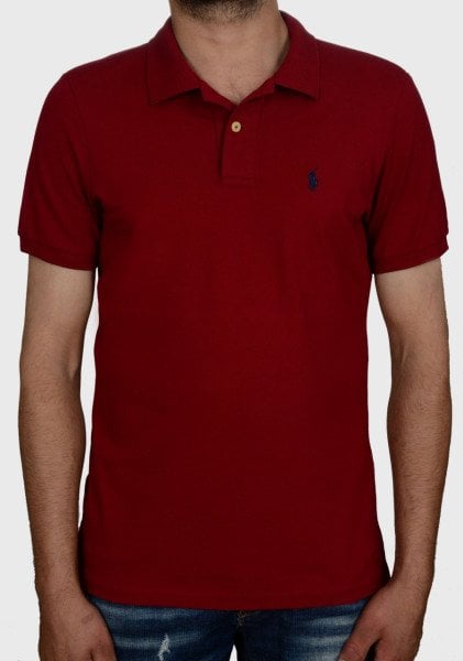 POLO YAKA -REGULAR/SLİM FİT - BORDO