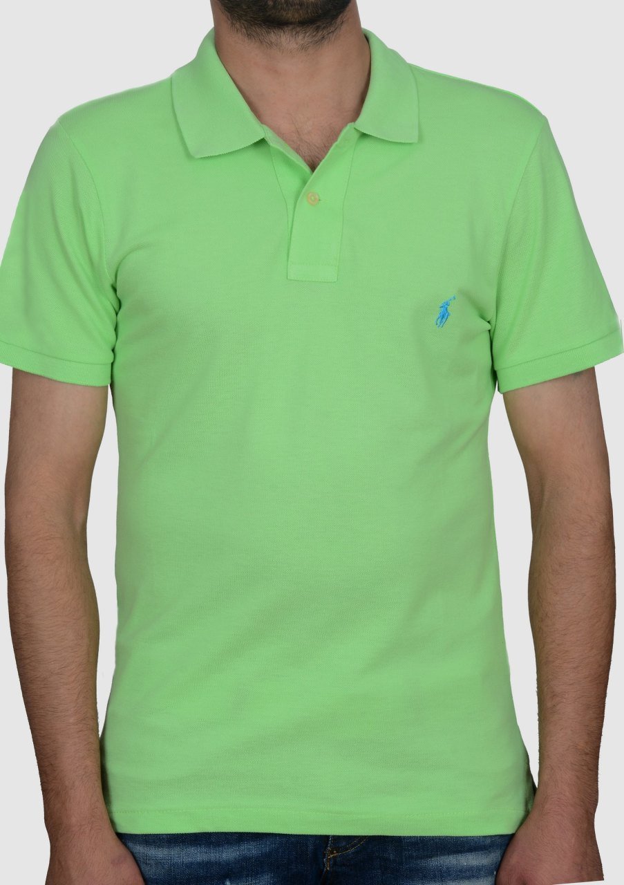 POLO YAKA -REGULAR/SLİM FİT - FISTIK YEŞİLİ