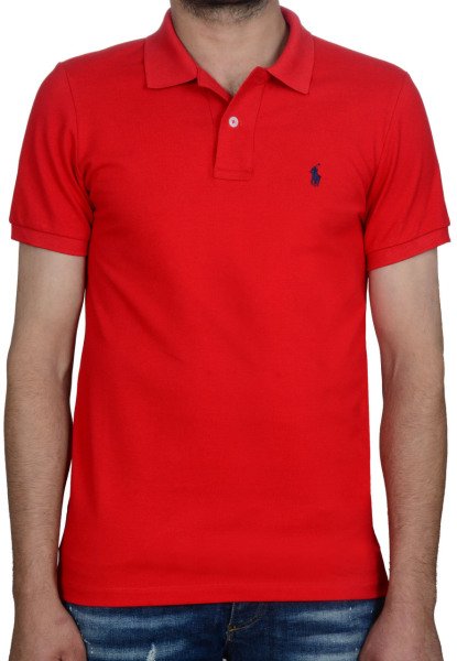 POLO YAKA -REGULAR/SLİM FİT - KIRMIZI