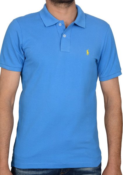 POLO YAKA -REGULAR/SLİM FİT - MAVİ