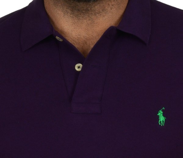 POLO YAKA -REGULAR/SLİM FİT - MOR