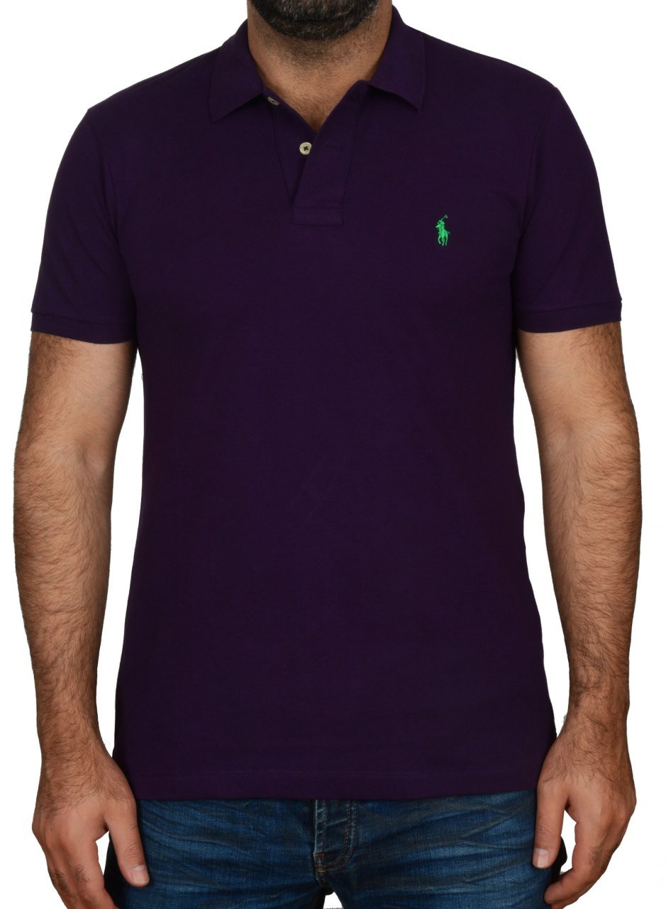 POLO YAKA -REGULAR/SLİM FİT - MOR