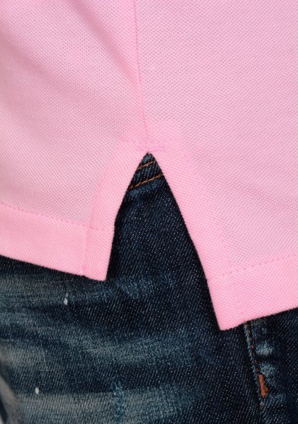 POLO YAKA -REGULAR/SLİM FİT - PEMBE