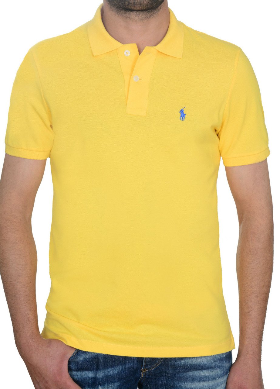 POLO YAKA -REGULAR/SLİM FİT - SARI