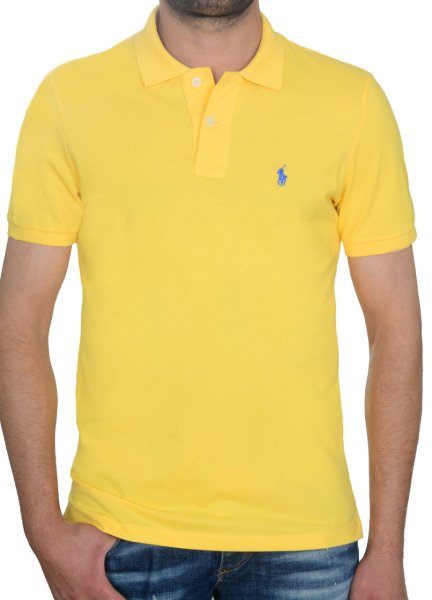 POLO YAKA -REGULAR/SLİM FİT - SARI