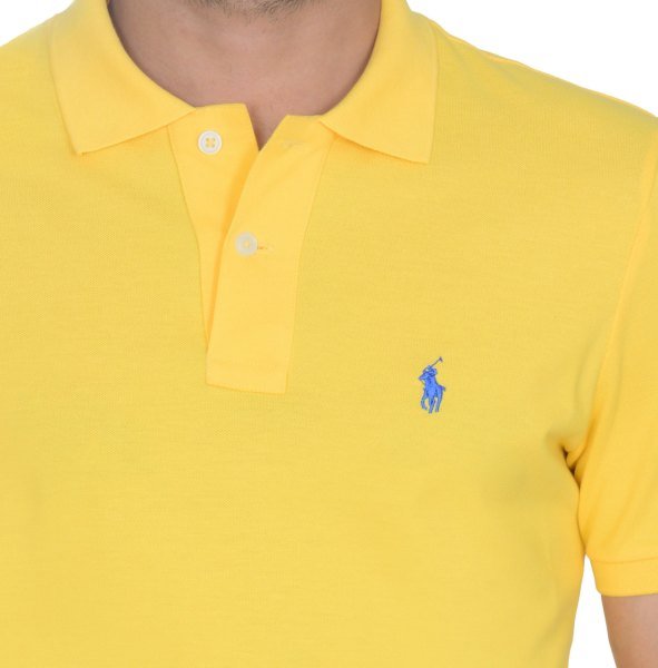 POLO YAKA -REGULAR/SLİM FİT - SARI