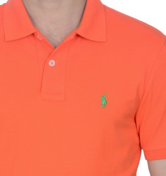 POLO YAKA -REGULAR/SLİM FİT - TURUNCU