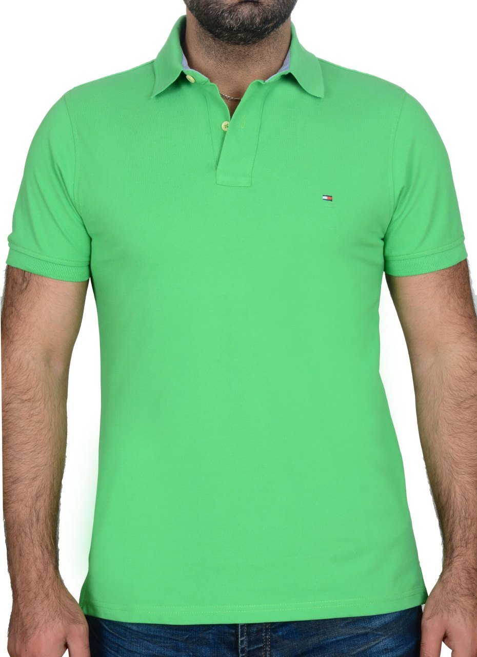 POLO YAKA -REGULAR/SLİM FİT - ELMA YEŞİL