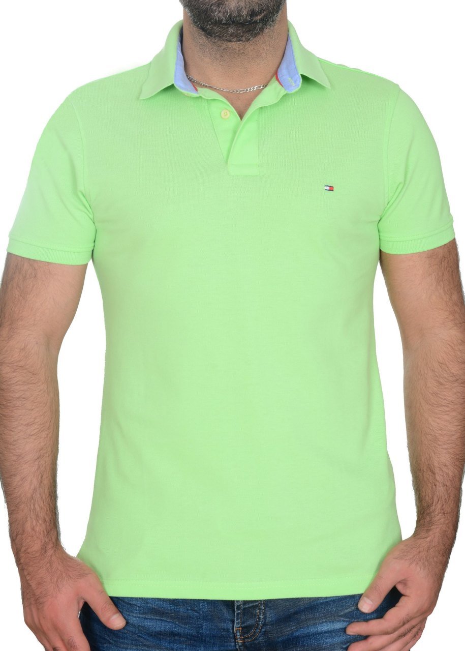 POLO YAKA -REGULAR/SLİM FİT - FISTIK YEŞİLİ