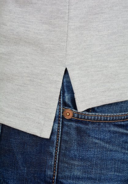 POLO YAKA -REGULAR/SLİM FİT - GRİ