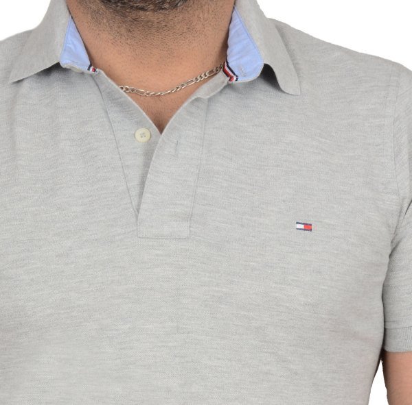 POLO YAKA -REGULAR/SLİM FİT - GRİ