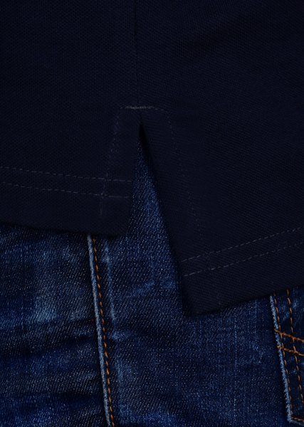 POLO YAKA -REGULAR/SLİM FİT - LACİVERT