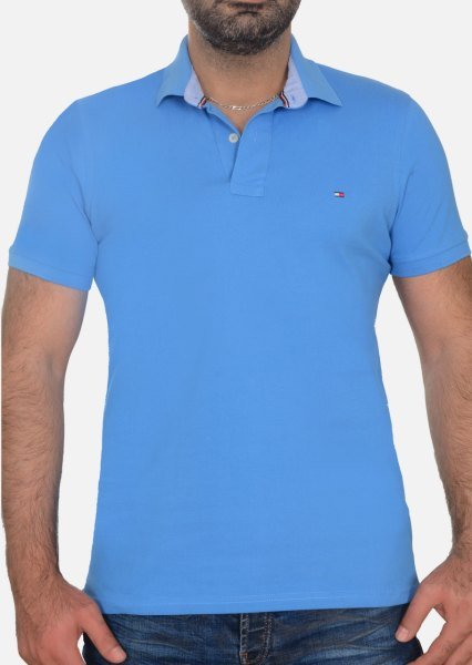 POLO YAKA -REGULAR/SLİM FİT - MAVİ