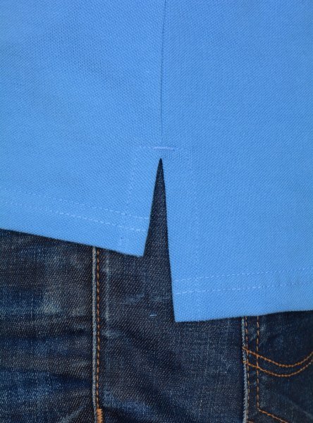 POLO YAKA -REGULAR/SLİM FİT - MAVİ