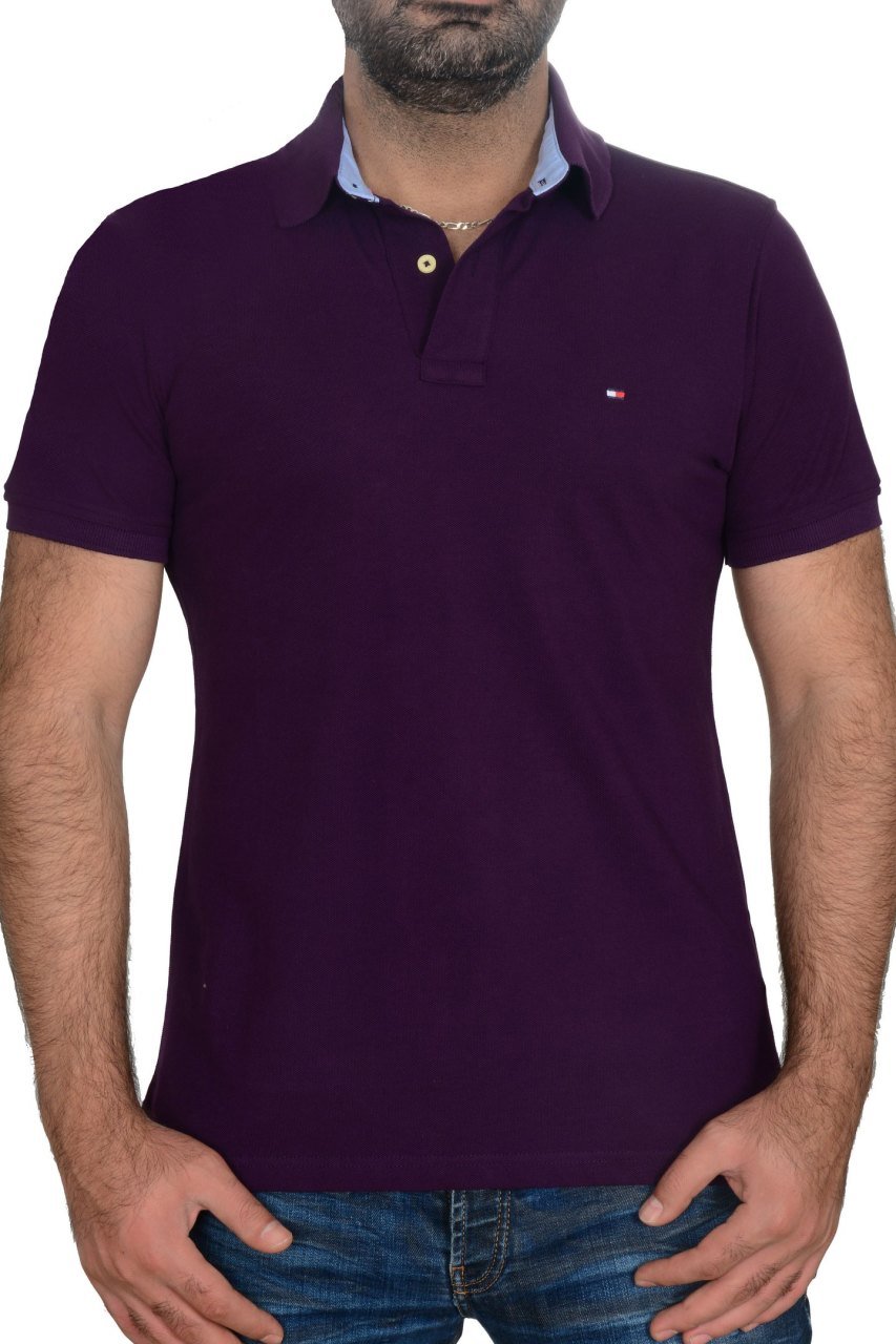 POLO YAKA -REGULAR/SLİM FİT - MOR