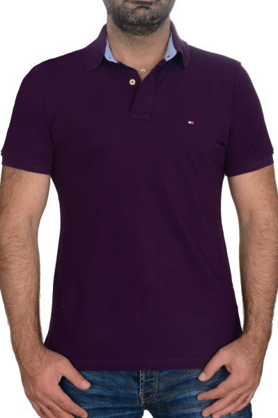 POLO YAKA -REGULAR/SLİM FİT - MOR