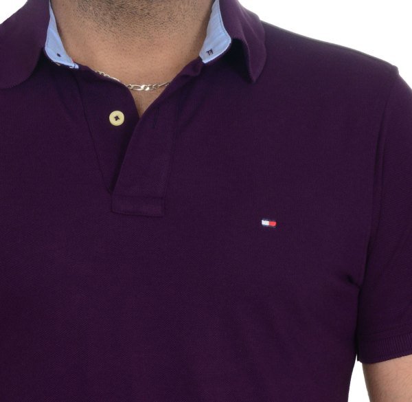 POLO YAKA -REGULAR/SLİM FİT - MOR