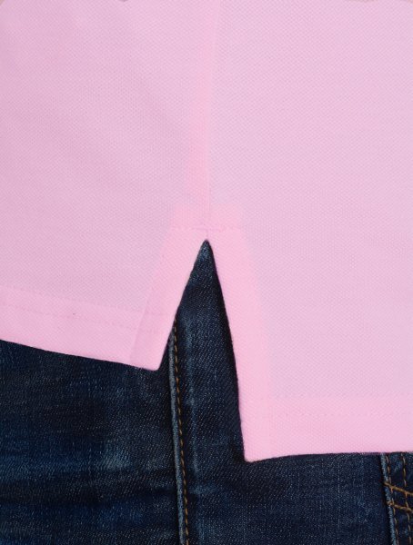 POLO YAKA -REGULAR/SLİM FİT - PEMBE