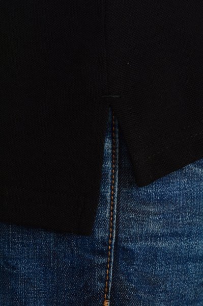 POLO YAKA -REGULAR/SLİM FİT - SİYAH