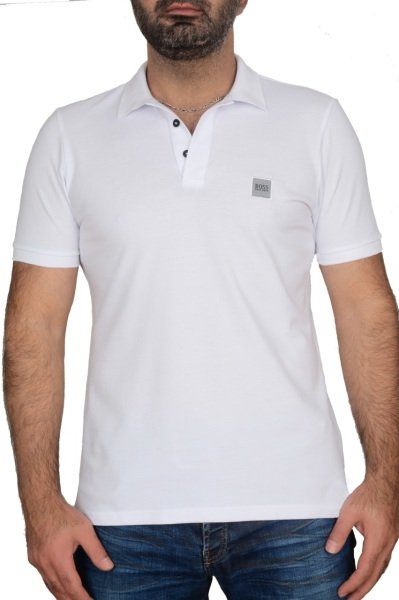 POLO YAKA -REGULAR/SLİM FİT - BEYAZ
