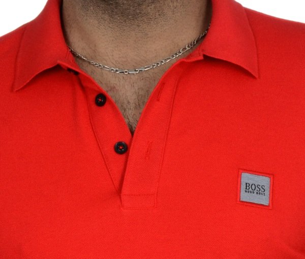 POLO YAKA -REGULAR/SLİM FİT - KIRMIZI