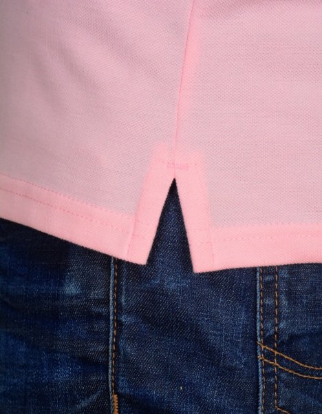 POLO YAKA -REGULAR/SLİM FİT - PEMBE