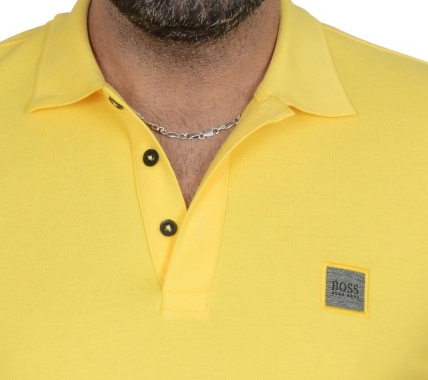 POLO YAKA -REGULAR/SLİM FİT - SARI