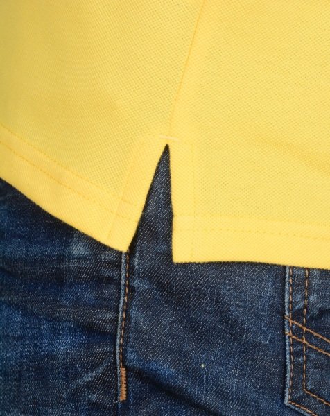 POLO YAKA -REGULAR/SLİM FİT - SARI