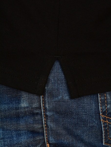 POLO YAKA -REGULAR/SLİM FİT - SİYAH