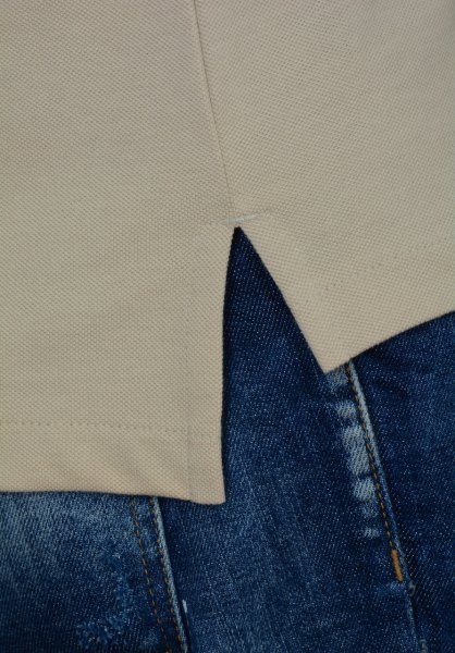 POLO YAKA -REGULAR/SLİM FİT - BEJ