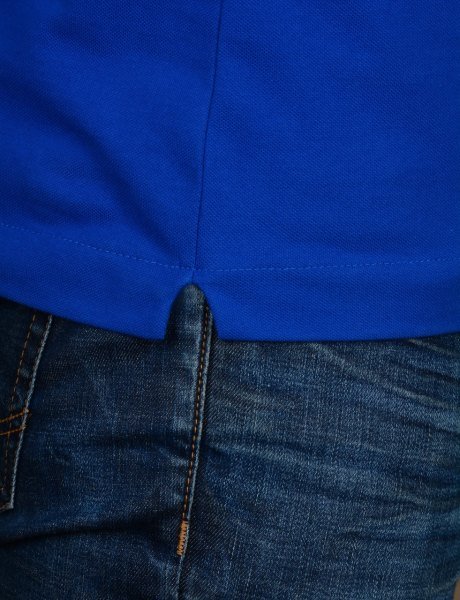 POLO YAKA -REGULAR/SLİM FİT - PARLAMENT MAVİ