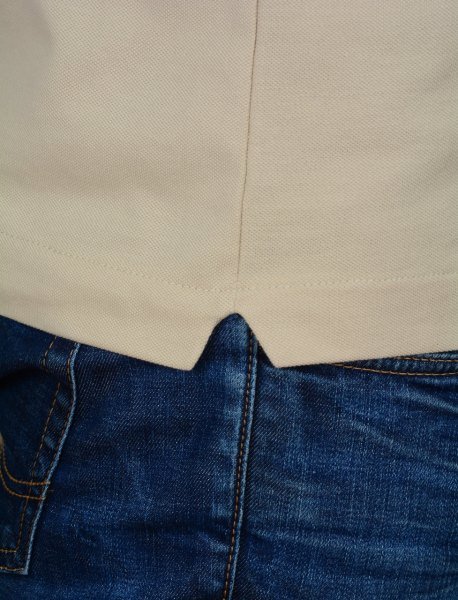 POLO YAKA -REGULAR/SLİM FİT - BEJ