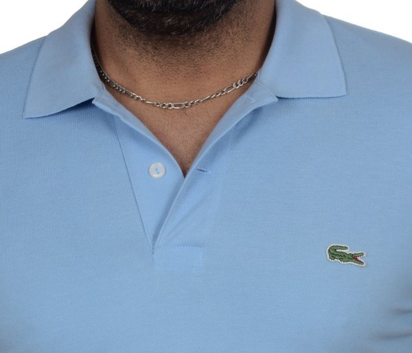 POLO YAKA -REGULAR/SLİM FİT - AÇIK MAVİ