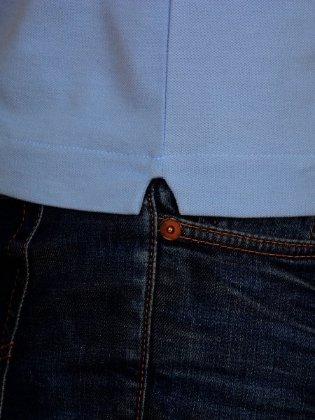 POLO YAKA -REGULAR/SLİM FİT - AÇIK MAVİ