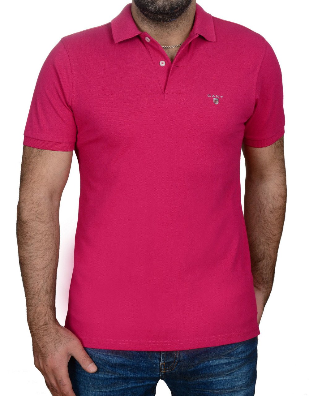 POLO YAKA - REGULAR/SLİM FİT - FUŞYA