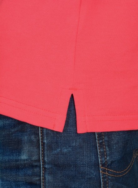 POLO YAKA -REGULAR/SLİM FİT - NAR ÇİÇEĞİ