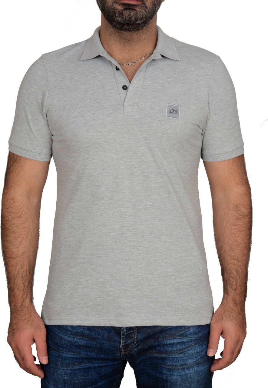 POLO YAKA -REGULAR/SLİM FİT - GRİ