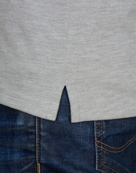 POLO YAKA -REGULAR/SLİM FİT - GRİ