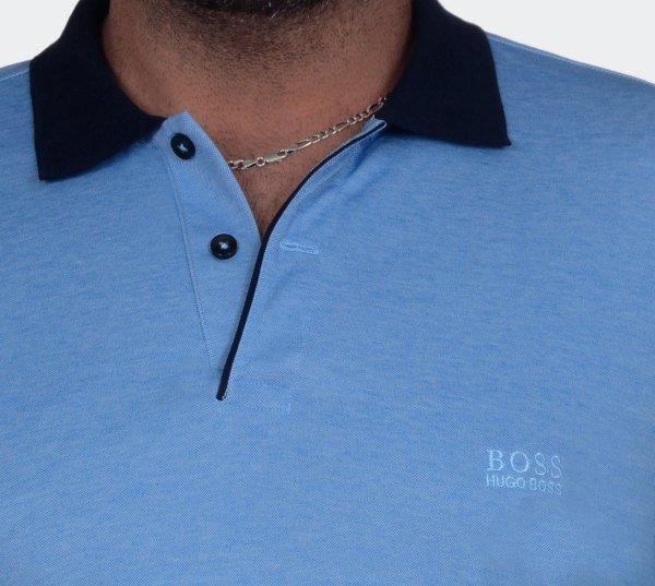 POLO YAKA -REGULAR/SLİM FİT MAVİ